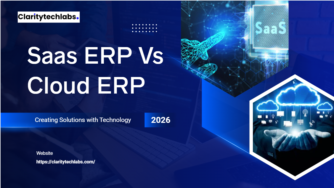 Saas ERP Vs Cloud ERP: What’s The Difference?