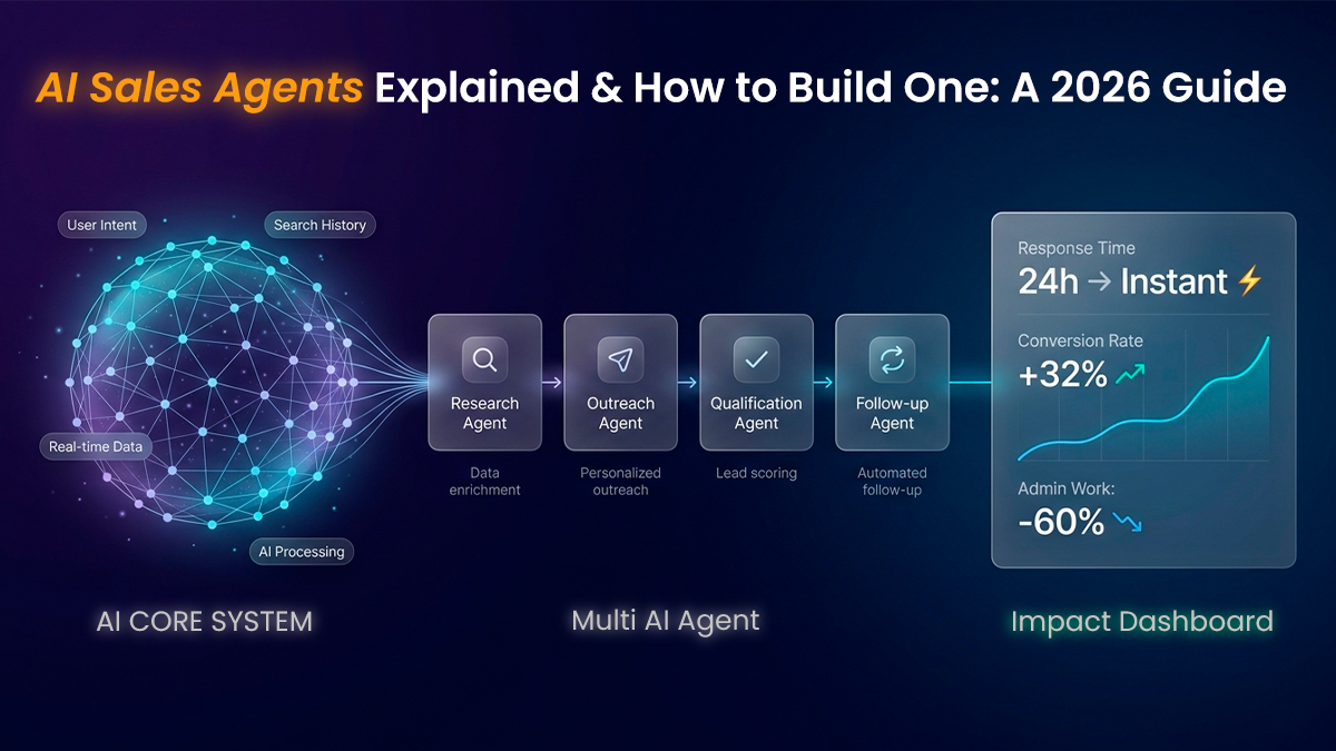 AI Sales Agents Explained & How to Build One: A 2026 Guide