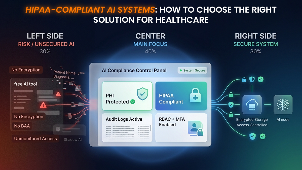 HIPAA-Compliant AI Systems: How To Choose The Right Solution For Healthcare